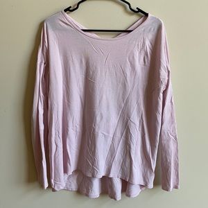 Lululemon pink long sleeve
